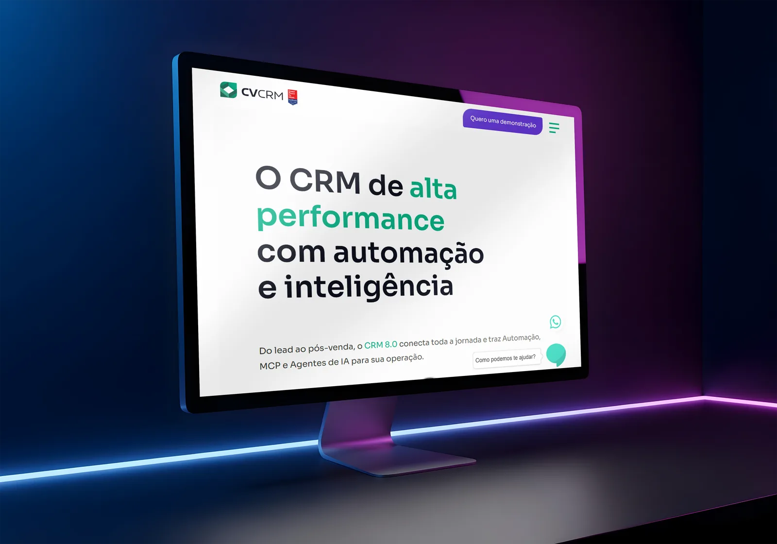 Projeto CV CRM (Sites)