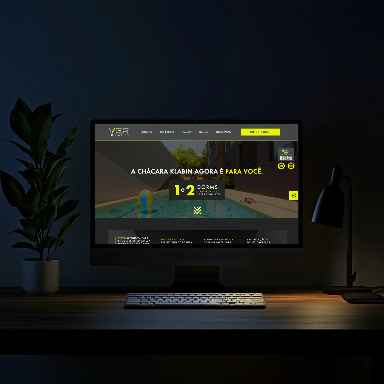 Projeto Ver Klabin (Landing Pages)