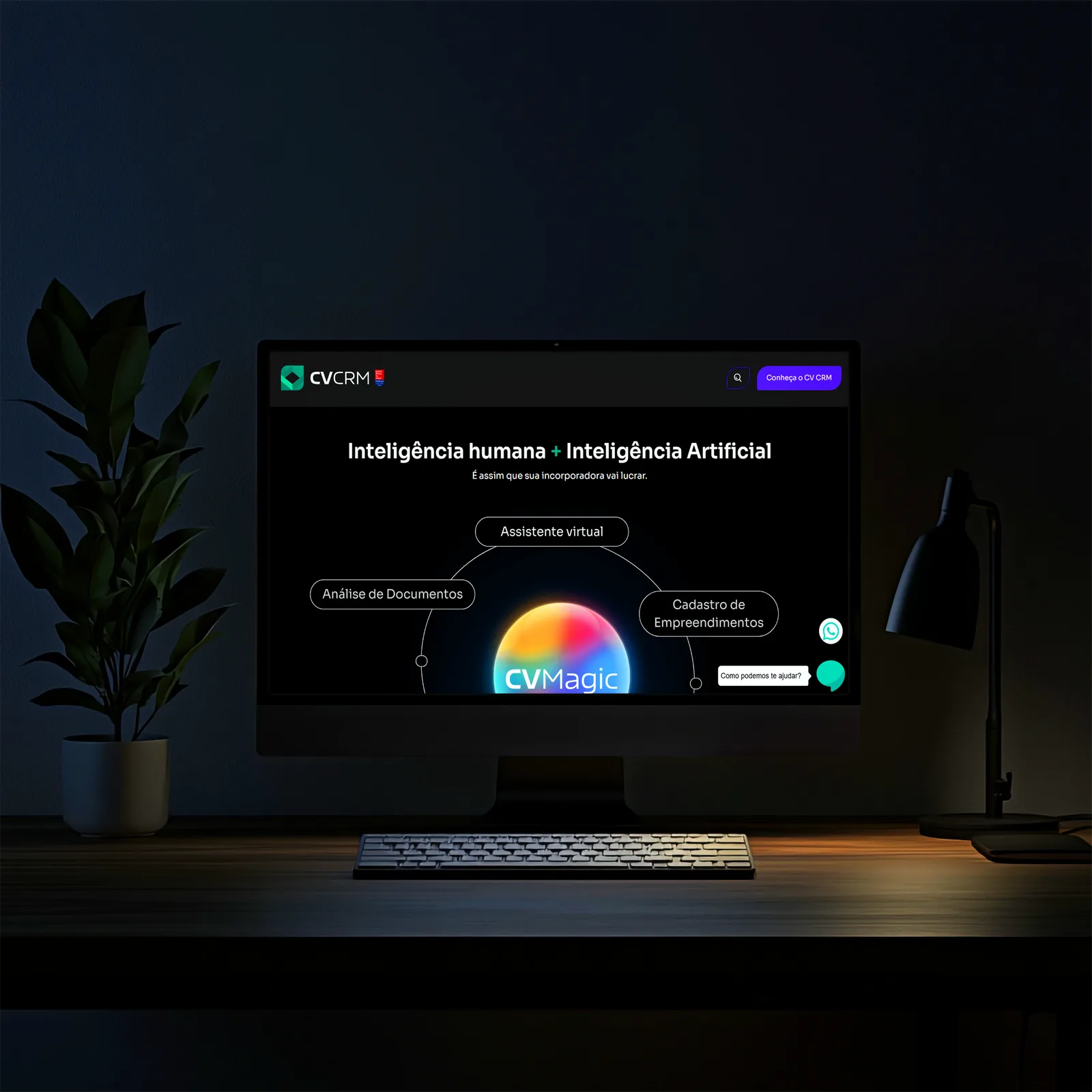 Projeto CV Magic (Landing Pages)