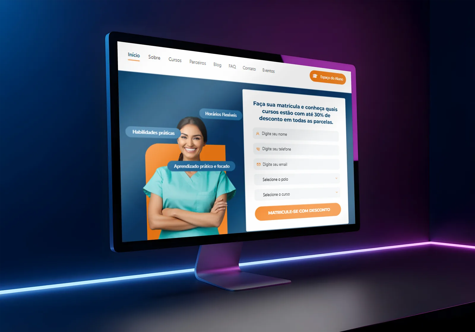 Projeto Alfama Cursos (Sites)