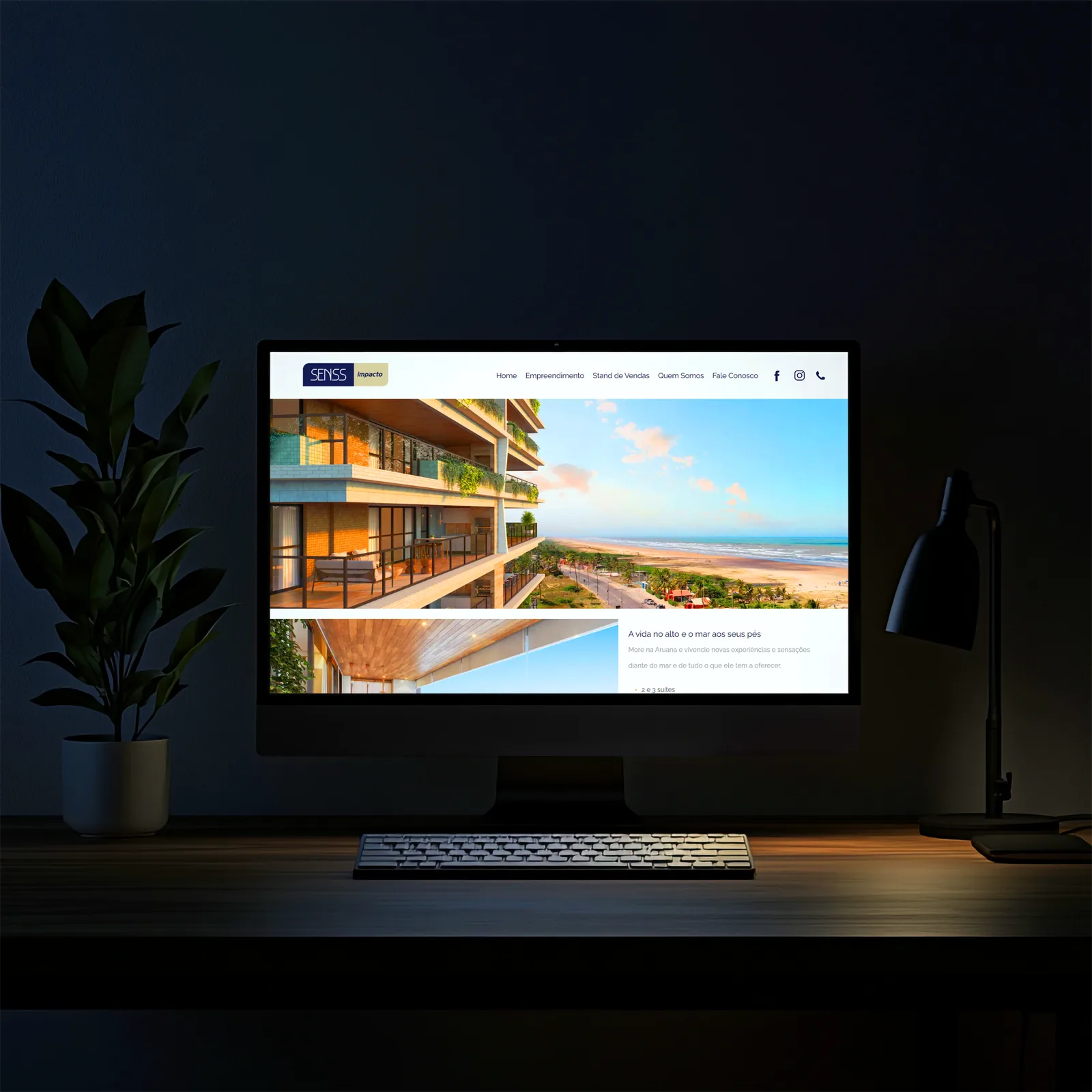Projeto Senss - Impacto (Landing Pages)