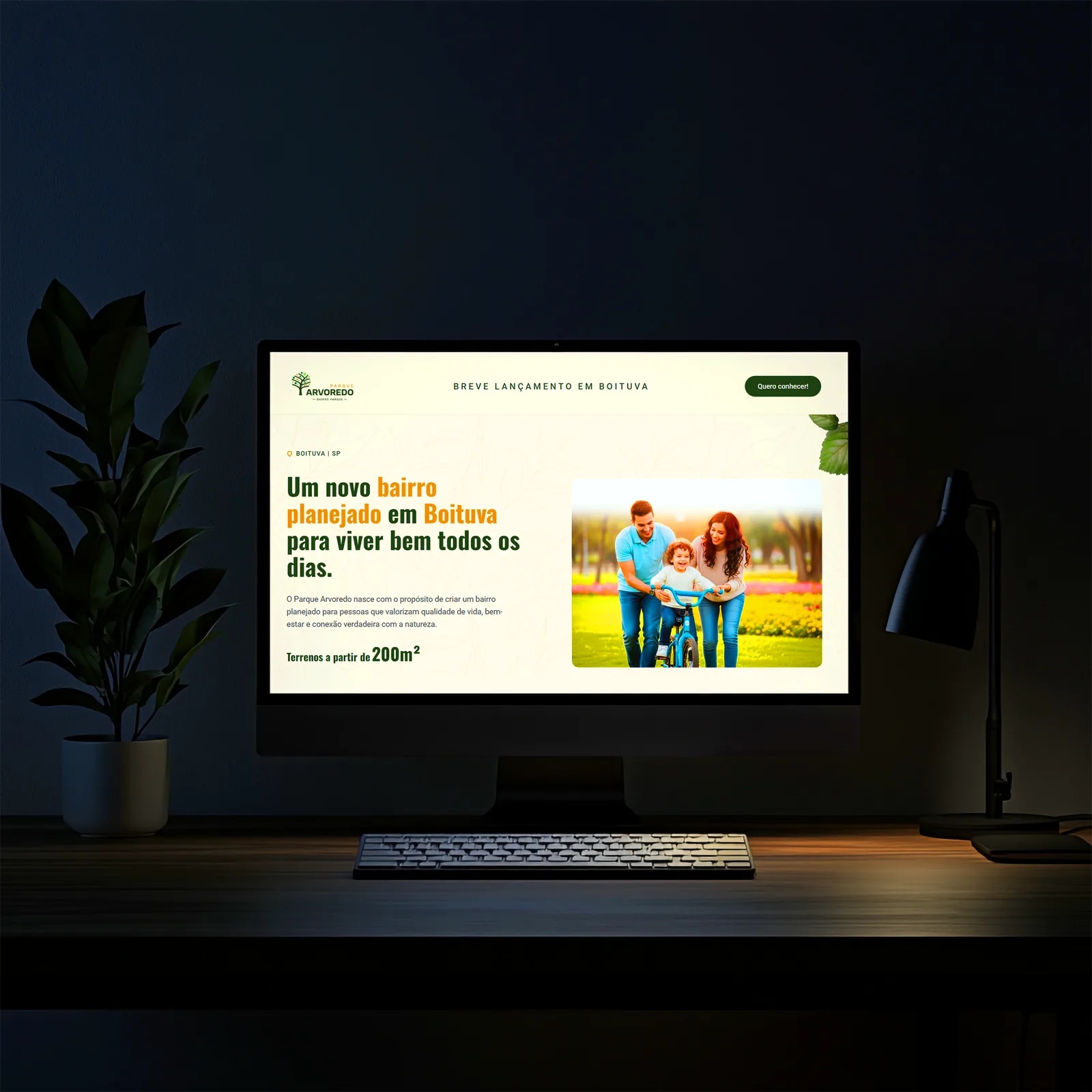 Projeto Parque Arvoredo - GSP (Landing Pages)