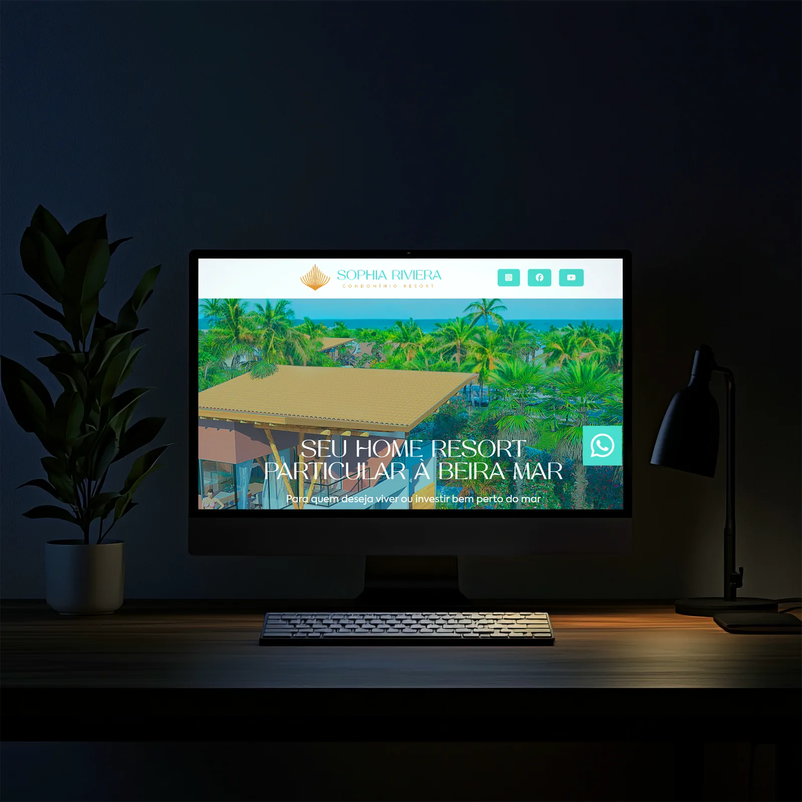 Projeto Sophia Riviera (Landing Pages)